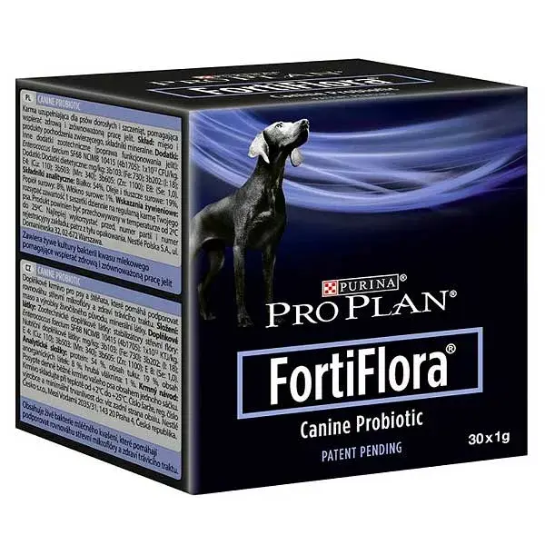 Purina Proplan FortiFlora Canine Probiotic 30 sachets French Parapharmacy