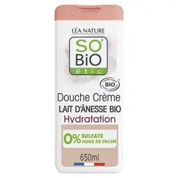 So'Bio Étic Douche Crème Hydratation Délicate Lait d'Ânesse Bio 650ml