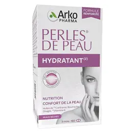 Arkopharma Perles de Peau Hydratant Nutrition & Confort de la Peau 180 capsules