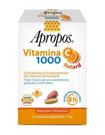 Apropos Vitamina C 1000 Retard 24 Compresse