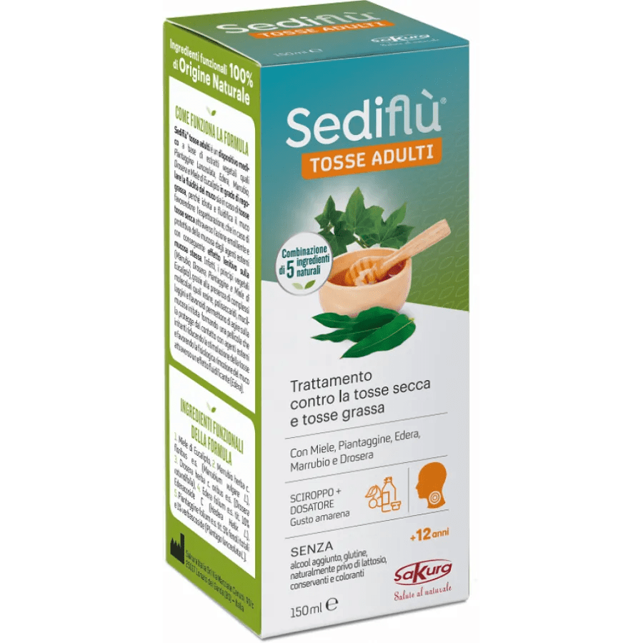 SediFlu Tosse Adulti Sciroppo 150 ml