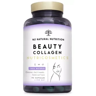 N2 Natural Nutrition Collagen with Ceramides and Ac. Hyaluronic 90 Capsules