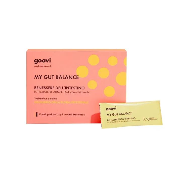 Goovi My But Balance Integratore per il Benessere Dell'Intestino 20 Stick Pack