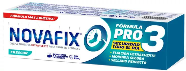 Novafix Pro3 Frescor Creme Adesivo para Prótese Dentária 50 gr