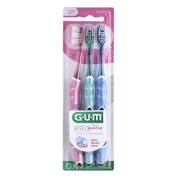 Spazzolino GUM® PRO Ultra-Morbido 15/100e 2+1 Gratis