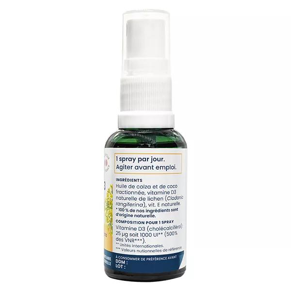 Oemine Vitamina D3 1000 UI Liquen y Colza Sistema inmunitario y articulaciones 30ml