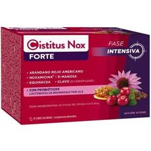 Cistus Nox Forte Intensive Phase With Probiotics 10 Sticks
