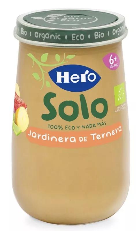 Hero Solo Tarrito de Jardinera de Ternera Ecológico 190 gr
