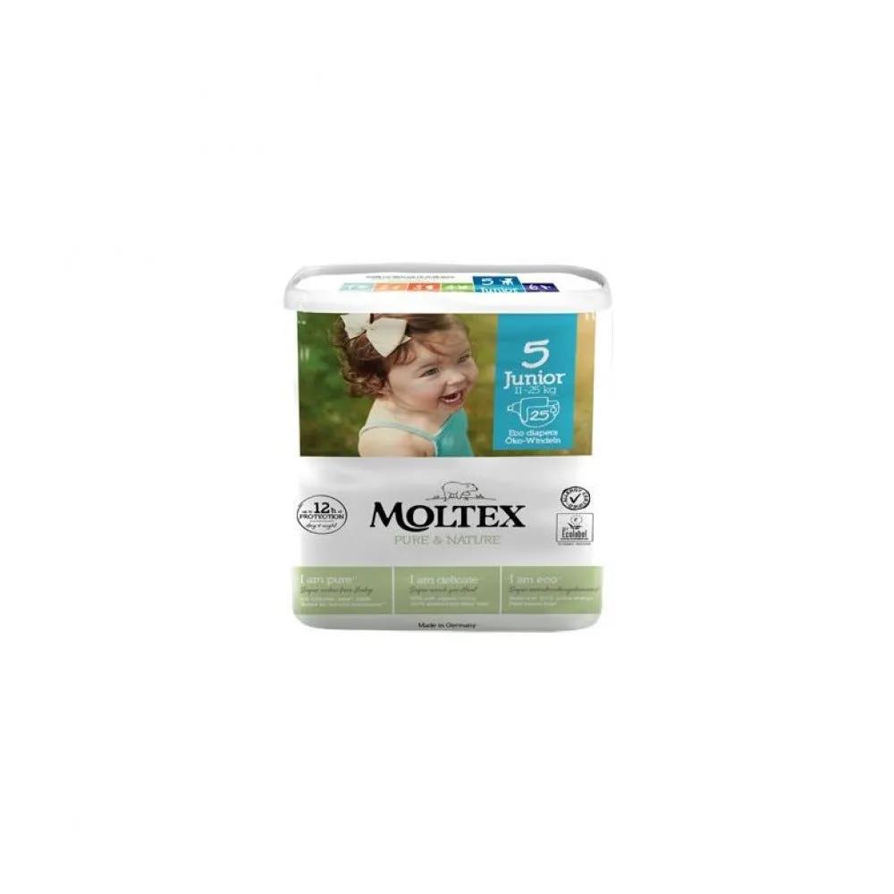 Moltex Pure & Nature Junior Pannolini 11-16 kg T5