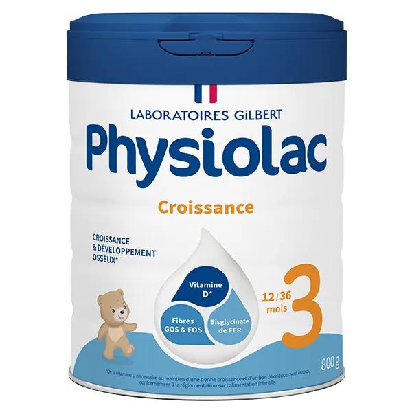 Physiolac Croissence Leche de Crecimiento 1-3 años 800g