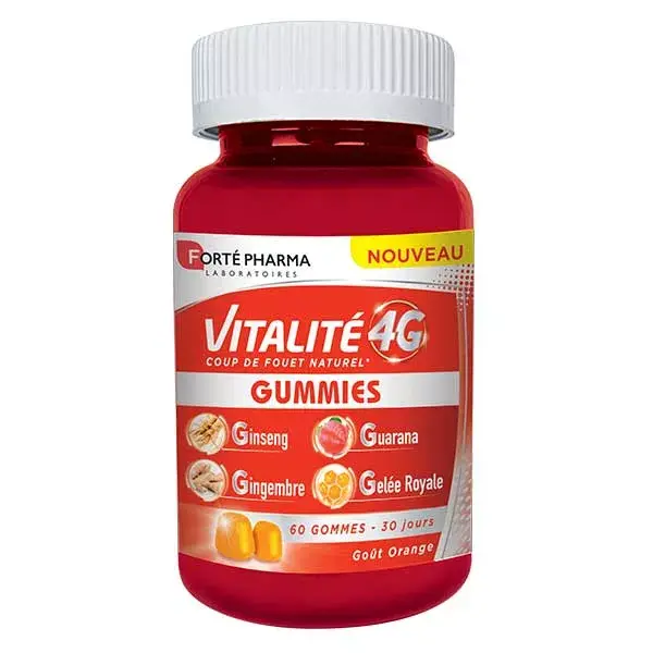 Forté Pharma Vitalité 4G 60 gummies