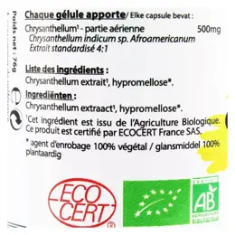 Vit'all+ Chrysanthellum 500mg Bio 120 gélules végétales