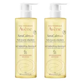 Avène XeraCalm A.D Huile Lavante Relipidante Lot de 2 x 400ml