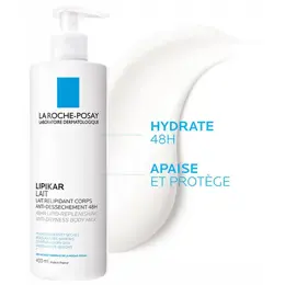 La Roche Posay Lot Lipikar Lait 400ml et Gel lavant 400ml