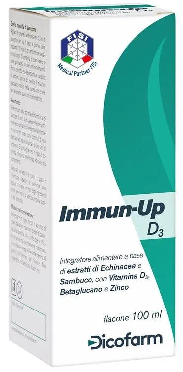 Immun-Up D3 Junior Sciroppo Integratore Vitamina D3 100 ml