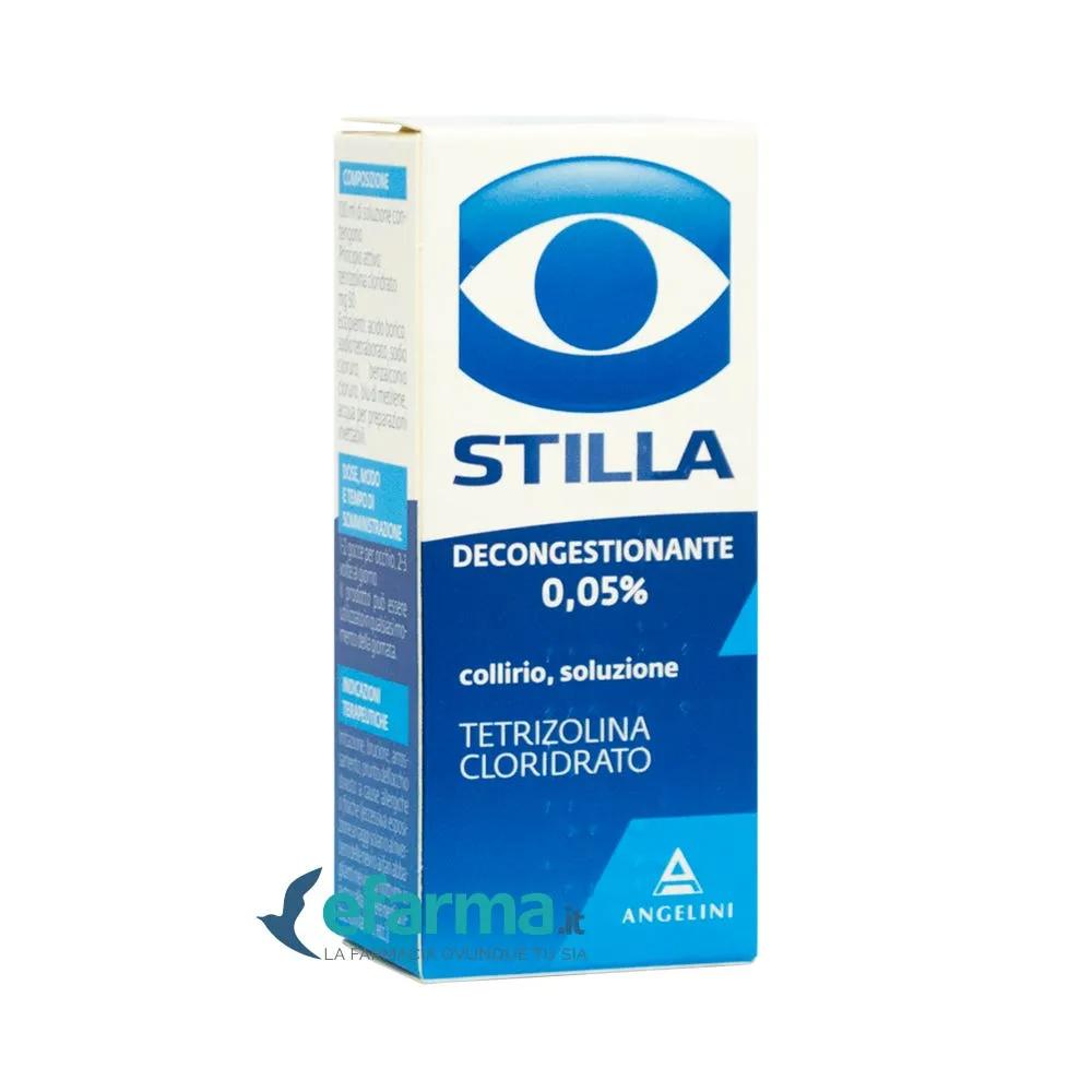 Stilla Decongestionante 0,05% Tetrizolina cloridrato Collirio 8 ml