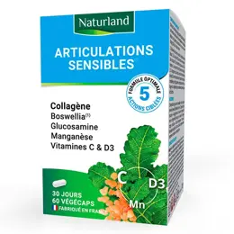 NATURLAND ARTICULATIONS SENSIBLES 60 VÉGÉCAPS