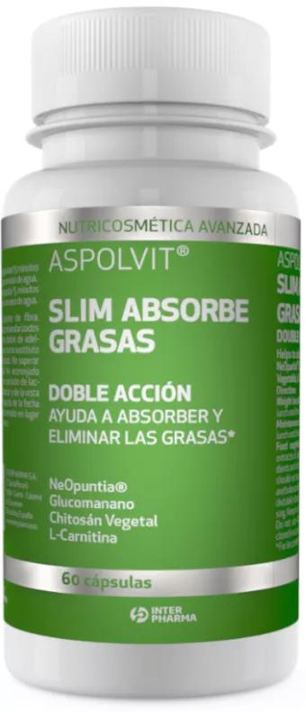 Aspolvit Slim Absorve Gorduras 60 Cápsulas