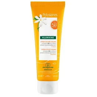 Klorane Polysianes Sublieme Zonnecrème SPF50 + Gezicht 50ml