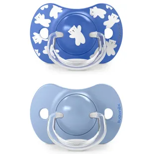 Suavinex Wild&amp;Free SX Pro Silicone Physiological Teat Pacifier Blue +18m 2 pcs