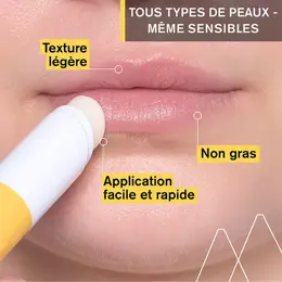 Uriage Bariésun Stick Lèvres Solaire à la Poudre d'Eau Thermale SPF30 4g