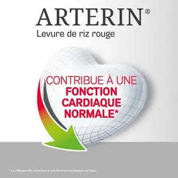 Arterin Levure de Riz Rouge 2,9 mg 2 mois + 1 offert 90 Comprimés