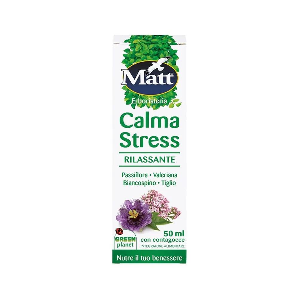 Matt Erboristeria Calma Stress Integratore Rilassante Gocce 50 ml