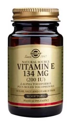 Solgar Vitamina E 200 UI 134 mg 50 c