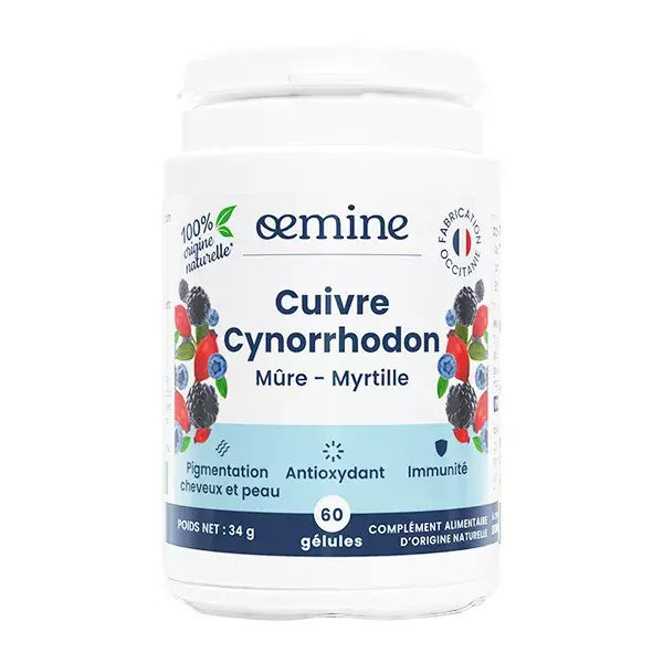 Oemine Cobre Cynorrhodon 60 comprimidos
