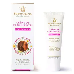 Ballot-Flurin Apicosmétique Crème de l'Apicultrice Peau Sensible Bio 30ml