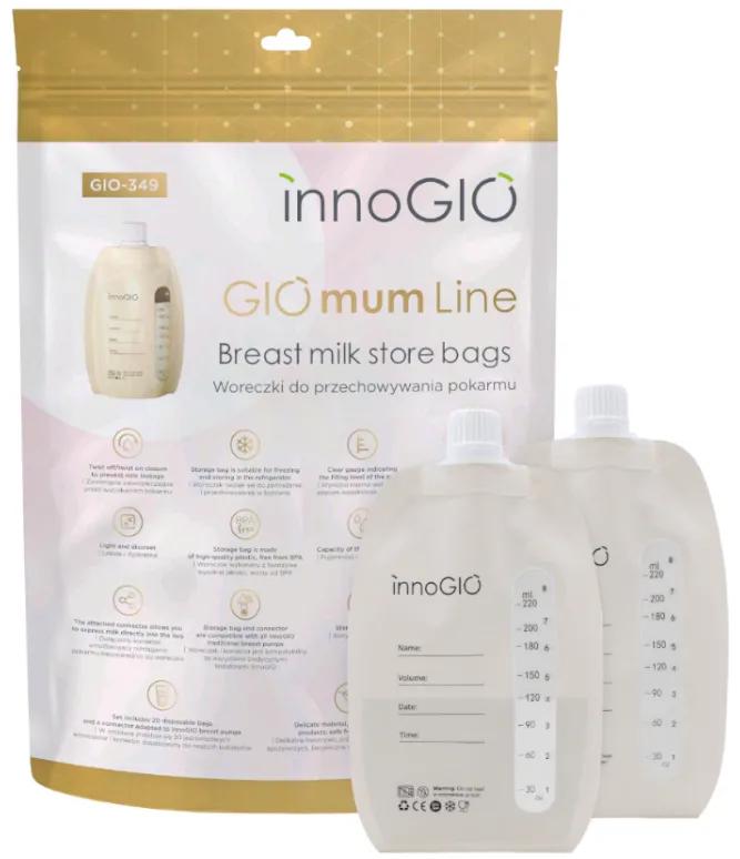 Innogio GIOmum Line Muttermilchbeutel 20 Einheiten