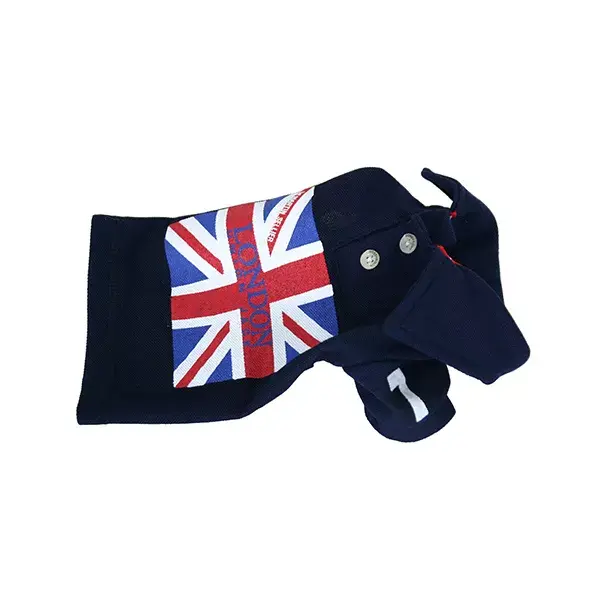Martin Sellier Union Jack Polo for Small Dogs S 
