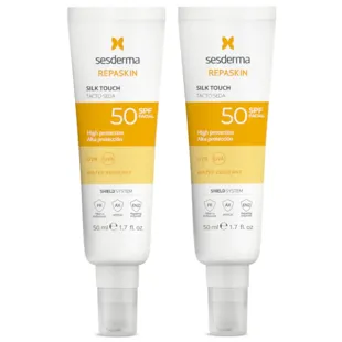 Sesderma Repaskin Tacto Seda SPF50 2x50 ml