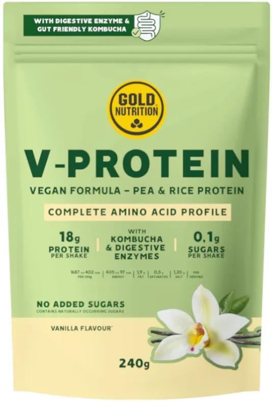 GoldNutrition Vegan Protéine Vanille 240 gr