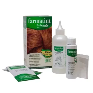 Farmatint Gel Colorante Permanente 5R Castano Chiaro Rame 150 ml