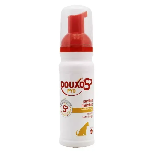 Ceva Douxo S3 Pyo Mousse Purifiante Hydratante Sans Rinçage 150ml