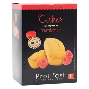 Protifast Cake con Pepite al Lampone 5 x 48g