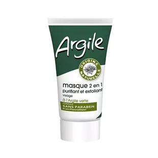 Maschera di argilla verde di Juvaflorine 2 in 1 70g