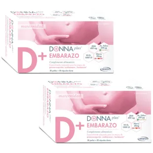 DonnaPlus+ Grossesse 30 Perles + 30 Capsules DUPLO