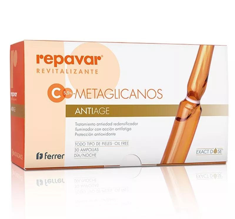 Repavar Ampollas Metaglicanos Antiedad 30 uds