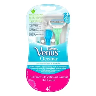Gillette Maquinilla Desechable Venus Oceana 3+1 Uds
