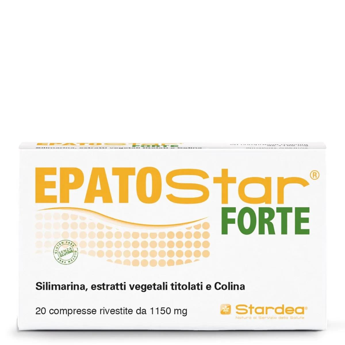 Epatostar Forte Integratore Funzione Epatica 20 Compresse