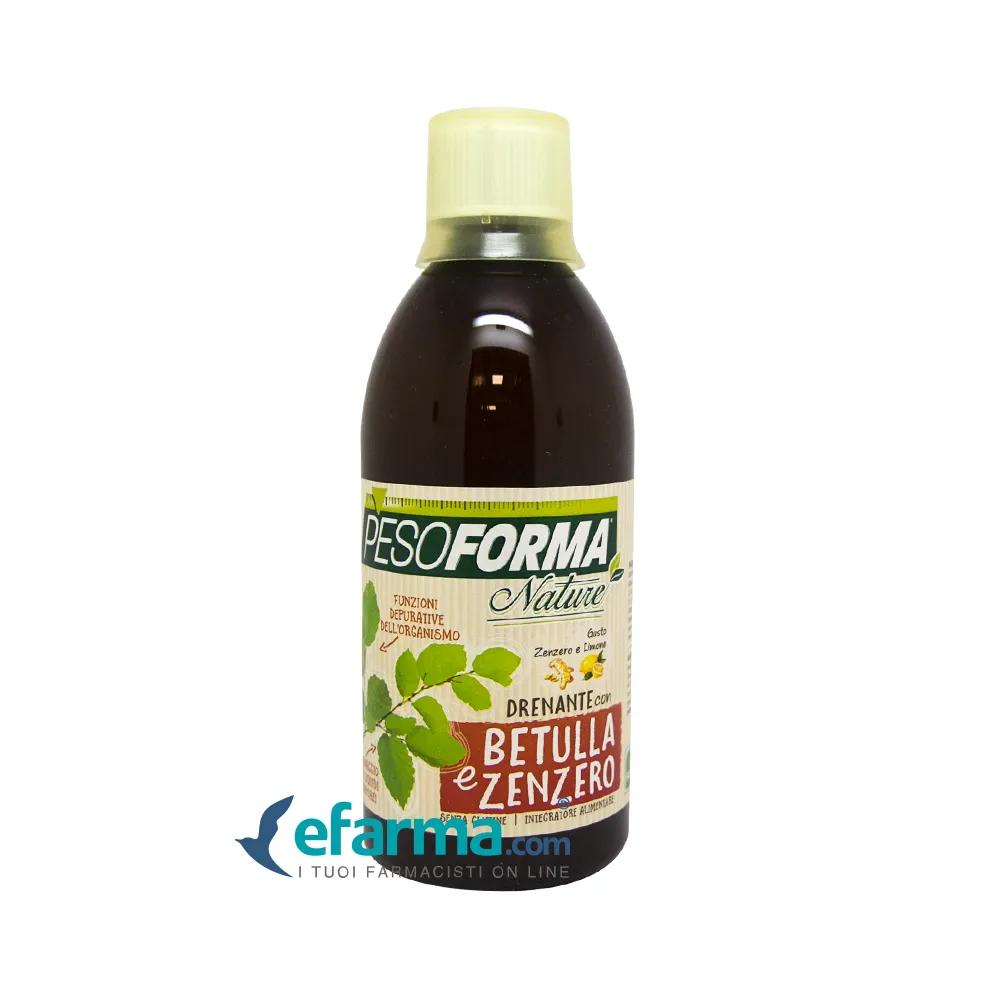 Pesoforma Nature Drenante Con Betulla E Zenzero Integratore 500 ml