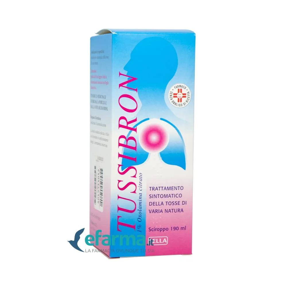 Tussibron Tosse Sciroppo 1% Oxolamina Citrato 190 ml