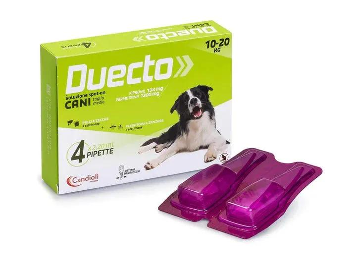 Duecto Antiparassitario Cani 10-20 Kg 4 Pipette