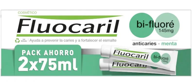 Fluocaril Bi-145 Minze Duplo 2 x 75ml