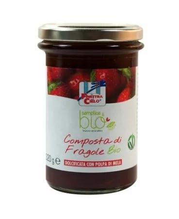 La Finestra sul Cielo Semplice&Bio Composta di Fragole 320 g