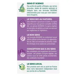 Biosens Détox Foie Bio 45 gélules végétales