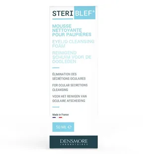 Densmore Stériblef Mousse Igiene Quotidiana di Palpebre & Ciglia - 50ml