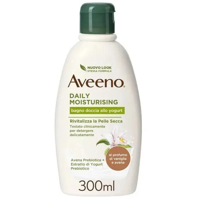 Aveeno Bagno Doccia allo Yogurt Al Profumo Vaniglia e Avena PROMO 300 ml